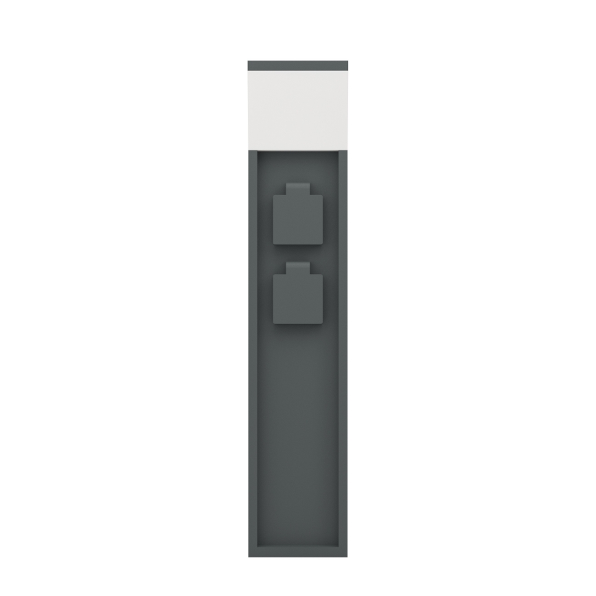 Eglo - Lámpara de exterior con 2 portalámparas 1xE27/25W/230V IP54 antracita
