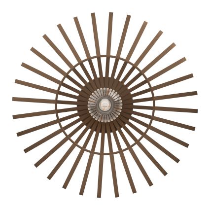 Eglo - Lámpara de techo 1xE27/40W/230V, Ø 38,5 cm, bronce