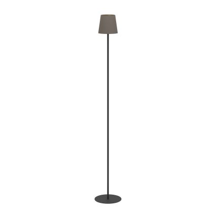Eglo - Lámpara de pie 1xE14/7,5W/230V negra/marrón