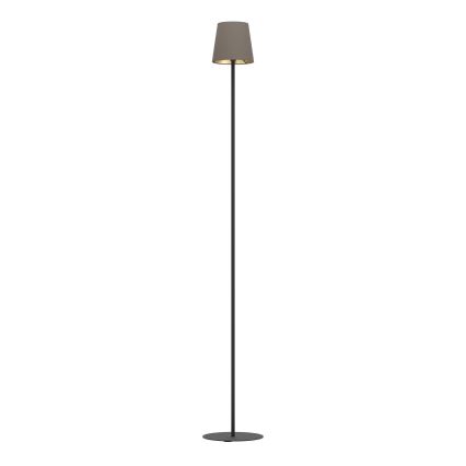 Eglo - Lámpara de pie 1xE14/7,5W/230V negra/marrón