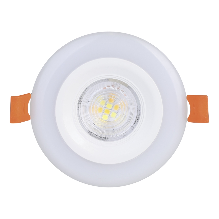 Eglo - Set de 3 luminarias empotradas LED RGBW regulables para baño LED/3,8W/230V 2700-6500K IP44 + mando a distancia