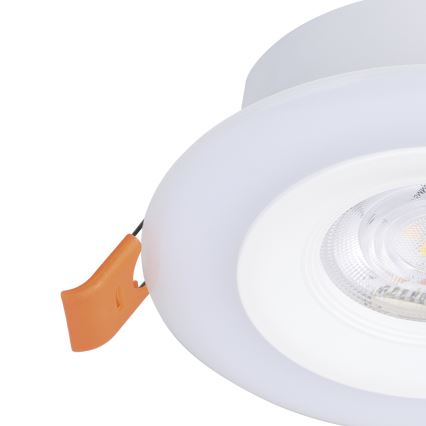 Eglo - Set de 3 luminarias empotradas LED RGBW regulables para baño LED/3,8W/230V 2700-6500K IP44 + mando a distancia