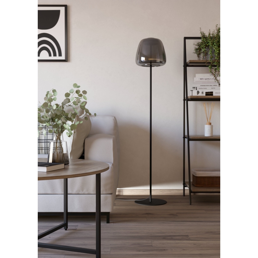 Eglo - Lámpara de pie LED RGBW regulable LED/15,5W/230V 2700-6500K ahumada