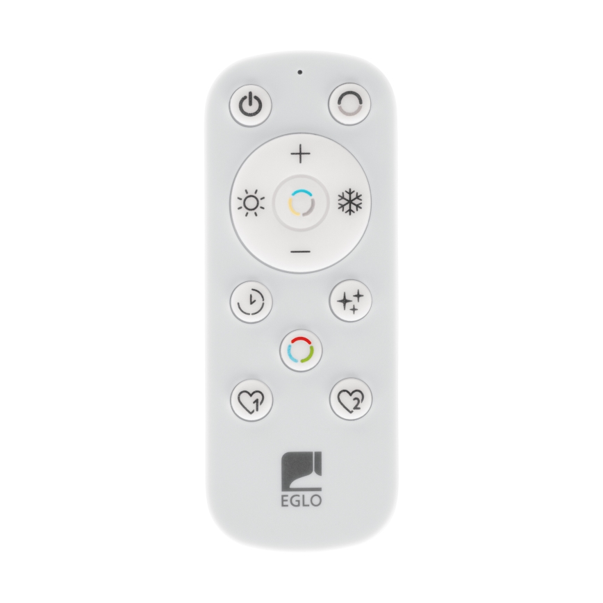 Eglo - Plafón LED regulable LORETELLO LED/12W/230V blanco + control remoto