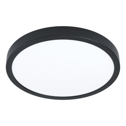 Eglo - Luminaria de techo LED/14,2W/230V 2700/4000/6500K diámetro 27,8 cm negra
