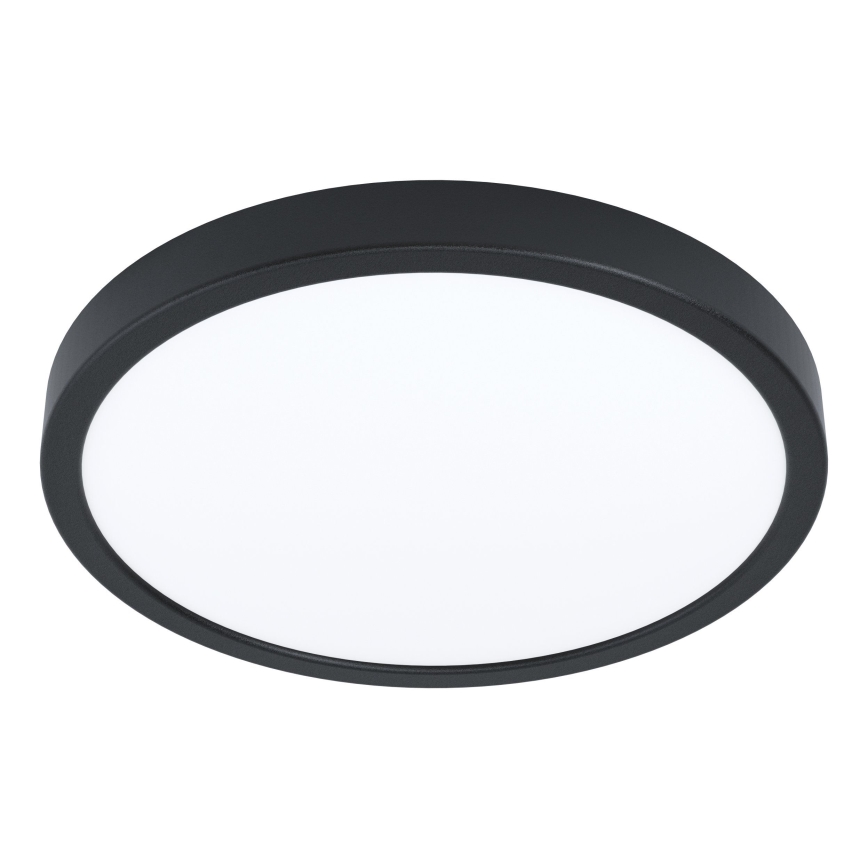 Eglo - Luminaria de techo LED/14,2W/230V 2700/4000/6500K diámetro 27,8 cm negra