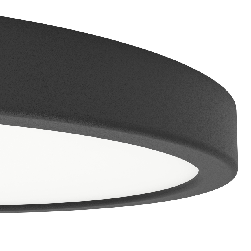 Eglo - Luminaria de techo LED/14,2W/230V 2700/4000/6500K diámetro 27,8 cm negra