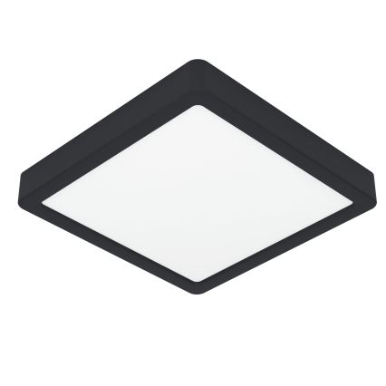 Eglo - Plafón LED/10,5W/230V 2700/4000/6500K 22x22cm negro