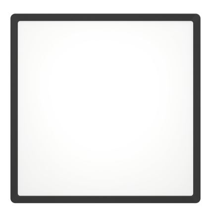 Eglo - Plafón LED/17,5W/230V 2700/4000/6500K 39x39 cm negro