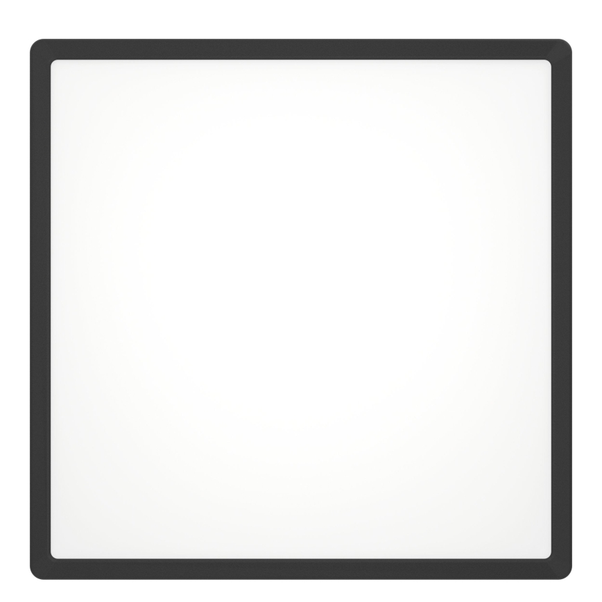 Eglo - Plafón LED/17,5W/230V 2700/4000/6500K 39x39 cm negro