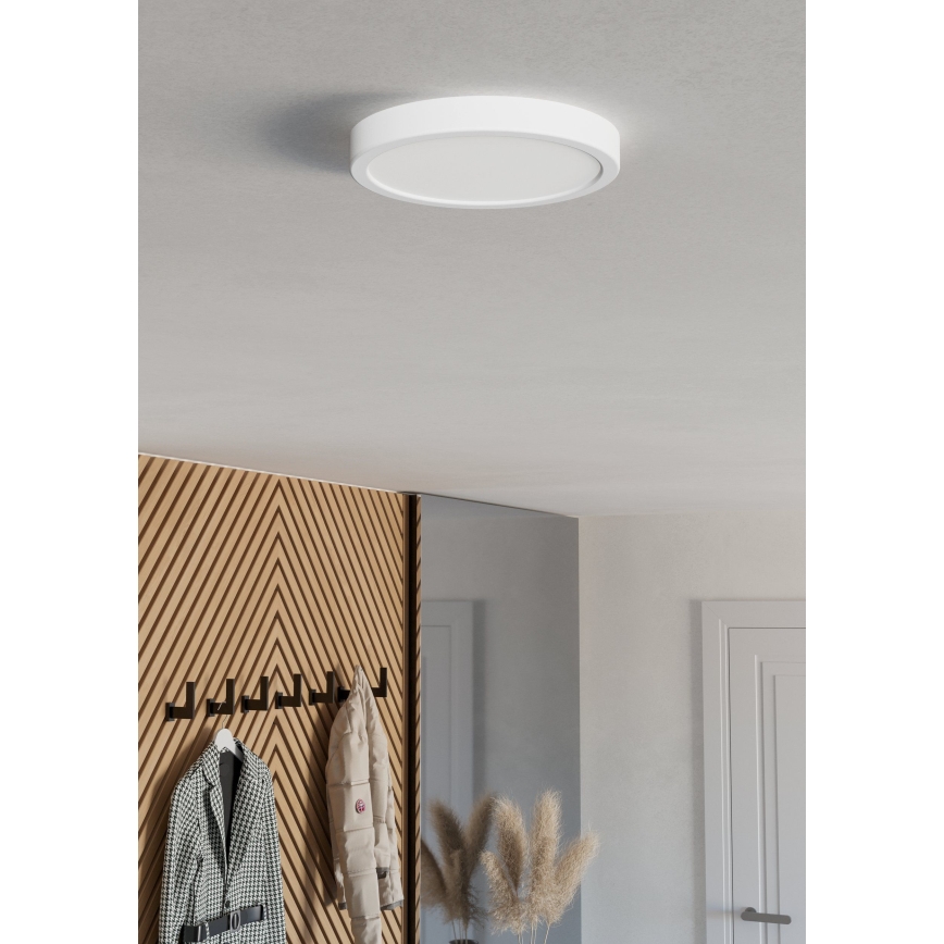 Eglo - Lámpara de techo LED/11,5W/230V 2700/4000/6500K Ø 21,1 cm blanco