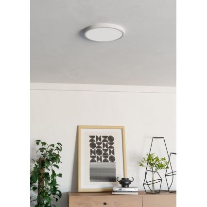 Eglo - Plafón LED/14,2W/230V 2700/4000/6500K Ø 27,8 cm blanco