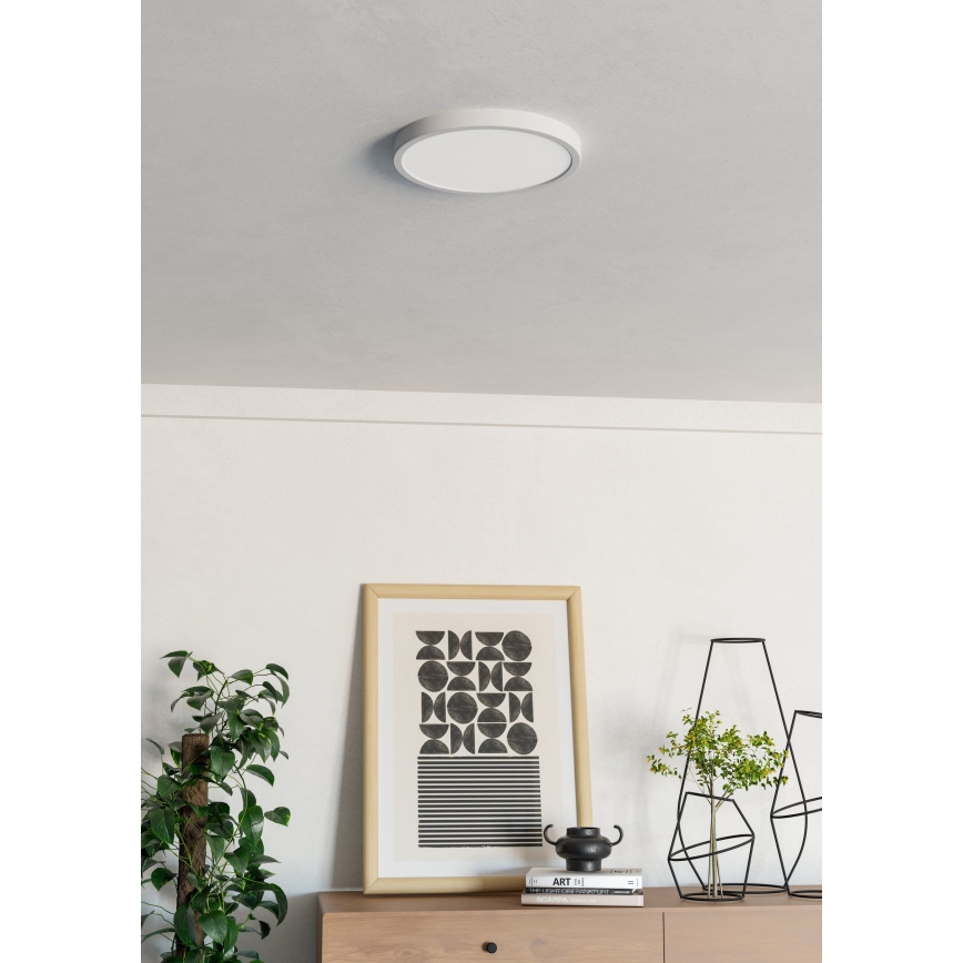 Eglo - Plafón LED/14,2W/230V 2700/4000/6500K Ø 27,8 cm blanco
