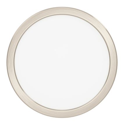 Eglo - Lámpara de techo LED/11,5W/230V 2700/4000/6500K Ø 21,1 cm cromo mate