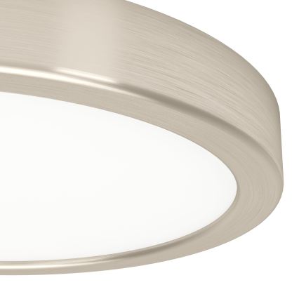 Eglo - Lámpara de techo LED/11,5W/230V 2700/4000/6500K Ø 21,1 cm cromo mate