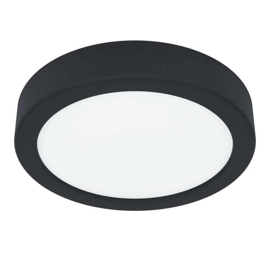 Eglo - Luminaria de techo LED para baño LED/7,5W/230V 2700/4000/6500K Ø 16,6 cm IP44 negra