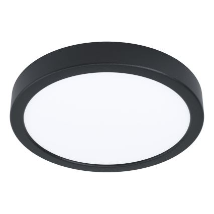 Eglo - Plafón LED para baño LED/11,5W/230V 2700/4000/6500K Ø 21,1 cm IP44 negro