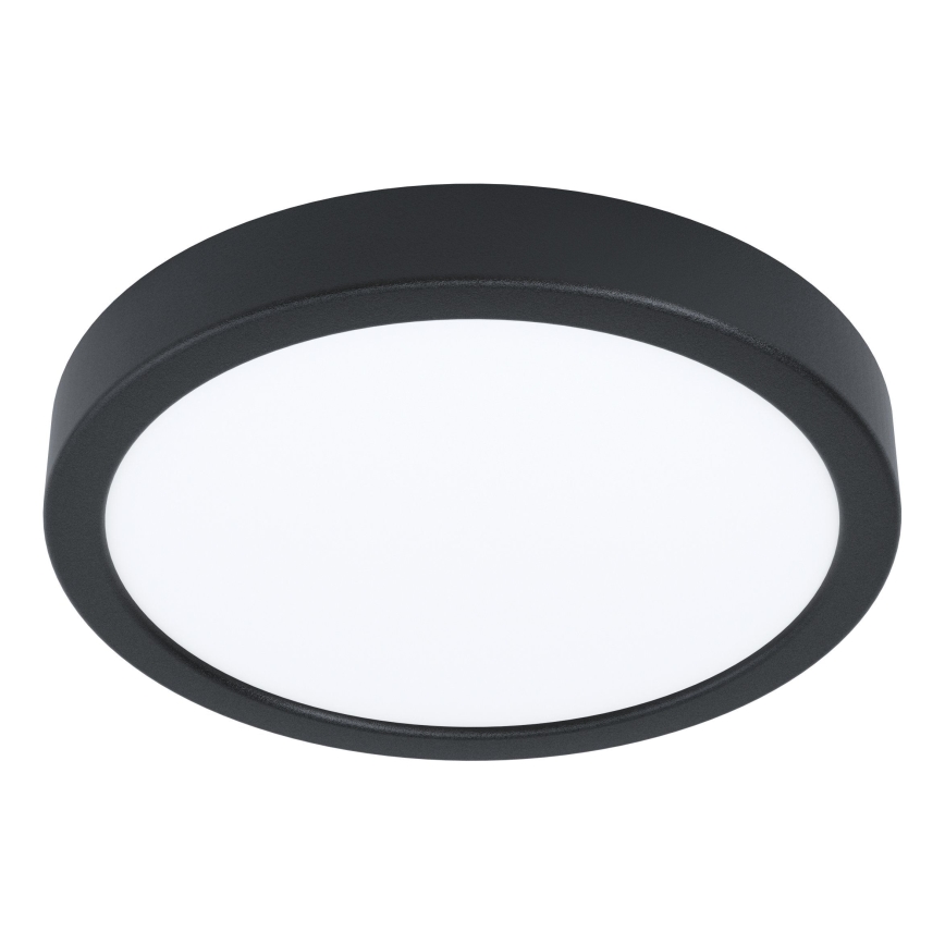 Eglo - Plafón LED para baño LED/11,5W/230V 2700/4000/6500K Ø 21,1 cm IP44 negro