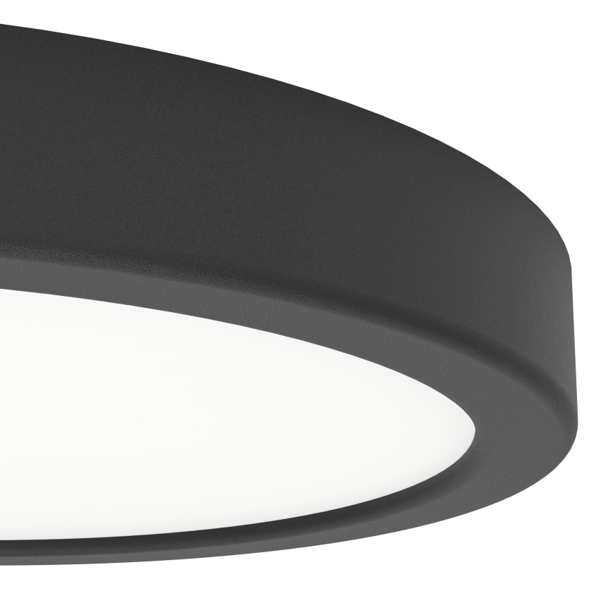 Eglo - Plafón LED para baño LED/11,5W/230V 2700/4000/6500K Ø 21,1 cm IP44 negro