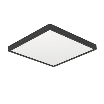 Eglo - Plafón LED de techo para baño LED/7W/230V 2700/4000/6500K 15x15 cm IP44 negro