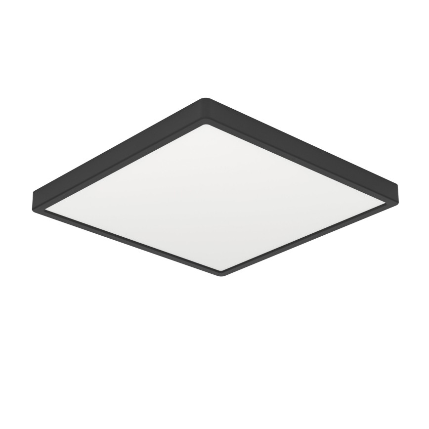 Eglo - Plafón LED de techo para baño LED/7W/230V 2700/4000/6500K 15x15 cm IP44 negro