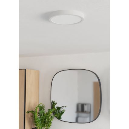 Eglo - Plafón LED de techo para baño LED/11,5W/230V 2700/4000/6500K Ø 21,1 cm IP44 blanco