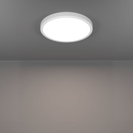 Eglo - Plafón de techo LED para baño LED/14,2W/230V 2700/4000/6500K Ø 27,8 cm IP44 blanco