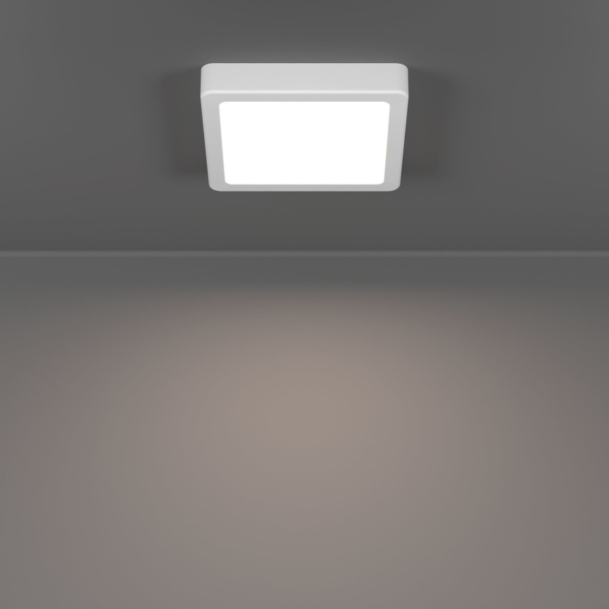 Eglo - Plafón LED para baño LED/7W/230V 2700/4000/6500K 15x15 cm IP44 blanco