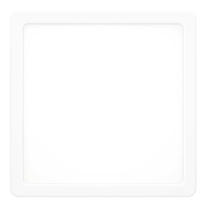 Eglo - Plafón LED para baño 10,5W/230V 2700/4000/6500K 22x22 cm IP44 blanco