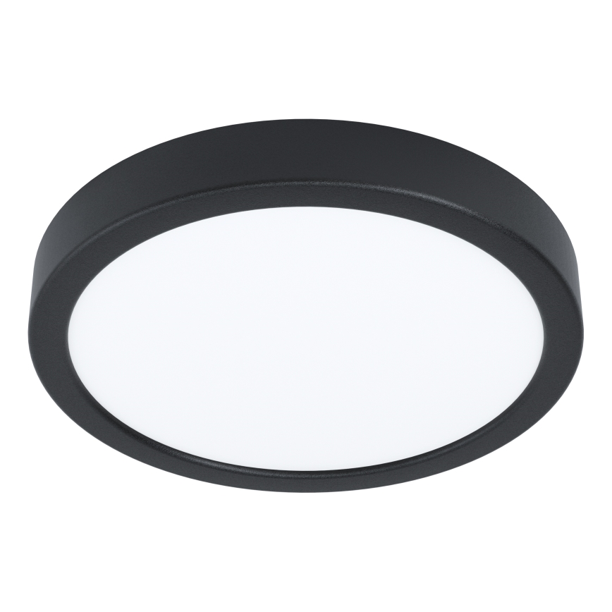 Eglo - Lámpara de techo regulable para baño LED RGBW LED/11,2W/230V 2700-6500K Ø 21,1cm IP44 negra