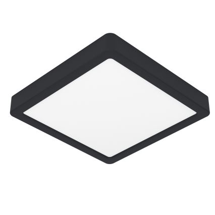 Eglo - Plafón de techo para baño LED RGBW regulable LED/10,5W/230V 2700-6500K 22x22 cm IP44 negro