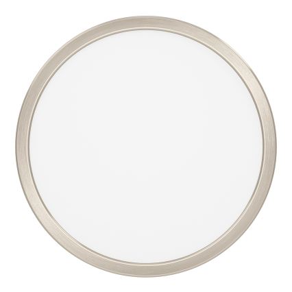 Eglo - Lámpara de techo regulable LED RGBW para baño LED/14,3W/230V 2700-6500K Ø 27,8 cm IP44 cromo mate