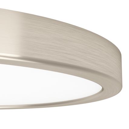Eglo - Lámpara de techo regulable LED RGBW para baño LED/14,3W/230V 2700-6500K Ø 27,8 cm IP44 cromo mate