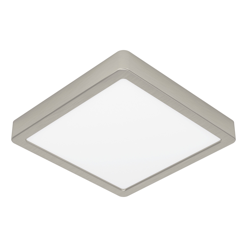 Eglo - Plafón LED RGBW regulable para baño LED/10,5W/230V 2700-6500K 22x22 cm IP44 cromo mate
