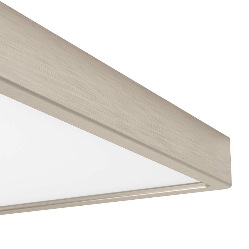 Eglo - Plafón LED RGBW regulable para baño LED/13,5W/230V 2700-6500K 29,5x29,5 cm IP44 cromo mate