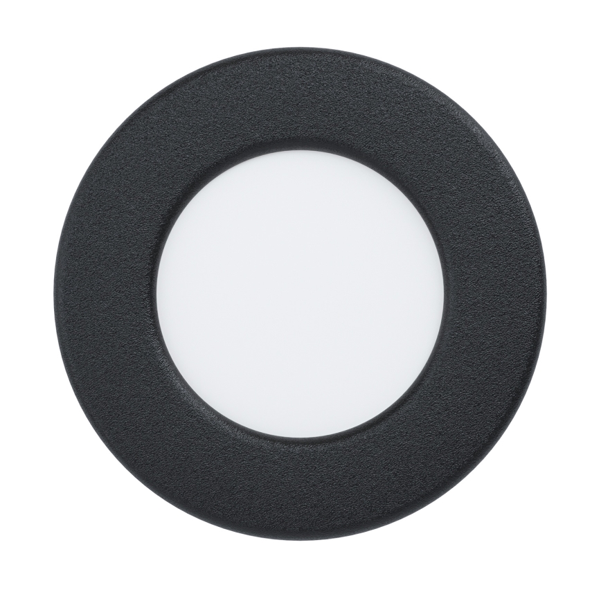 Eglo - Luminaria empotrada LED/3,7W/230V 2700/4000/6500K Ø 8,8 cm negro