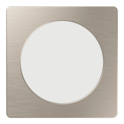 Eglo - Luminaria empotrable LED/6,3W/230V 2700/4000/6500K 11,9x11,9 cm cromo mate
