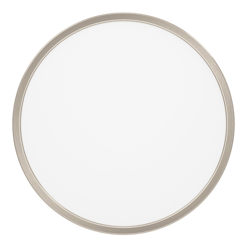 Eglo - Lámpara de techo LED RGBW regulable para baño LED/17,5 W/230 V 2700–6500 K Ø 38,9 cm IP44 cromo mate