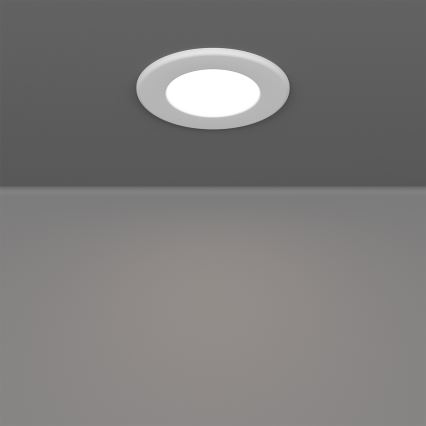 Eglo - Juego de 3 focos empotrables LED RGBW regulables para baño LED/2,8W/230V 2700-6500K Ø 8,8 cm IP44 blanco