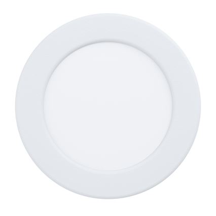 Eglo - Luminaria empotrable LED RGBW regulable para baño LED/5W/230V 2700-6500K Ø 12 cm IP44 blanco