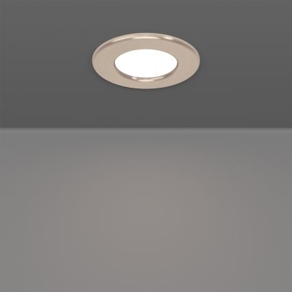 Eglo - Set de 3 focos empotrables LED RGBW regulables para baño LED/2,8W/230V 2700-6500K Ø 8,8 cm IP44 cromo mate