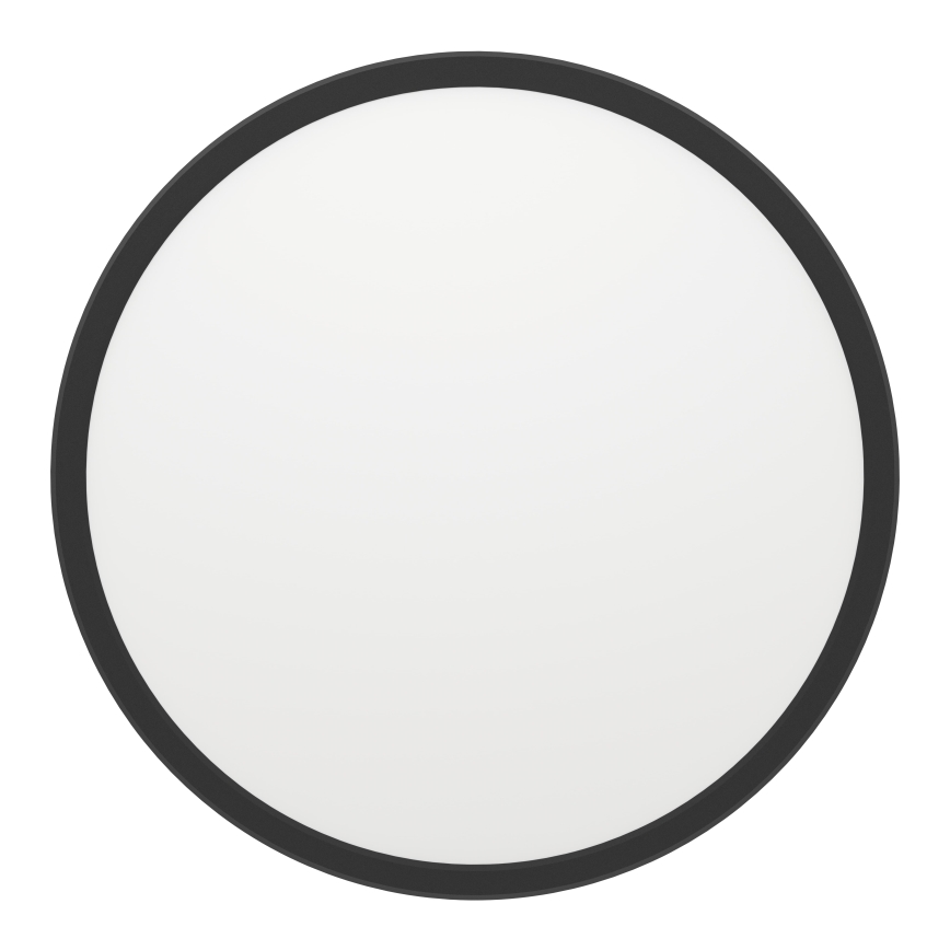 Eglo - Plafón LED de baño LED/13,9W/230V 2700/4000/6500K diá. 30 cm IP44 negro