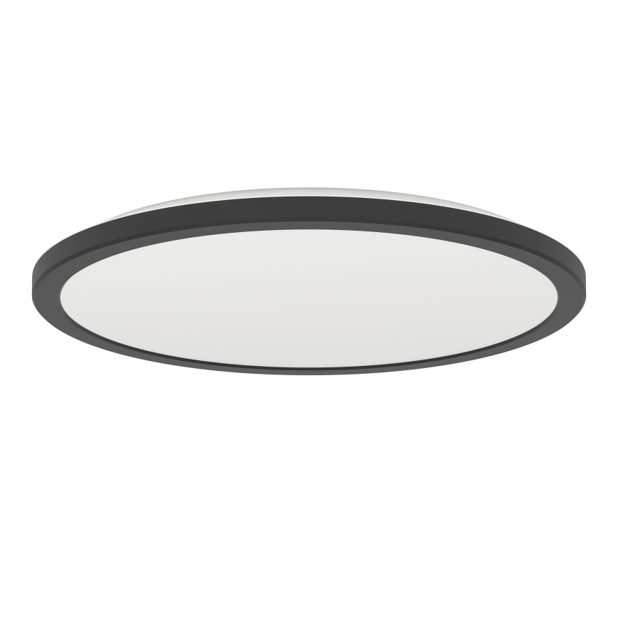 Eglo - Plafón LED de baño LED/18,5W/230V 2700K/4000K/6500K diá. 38,9 cm IP44 negro