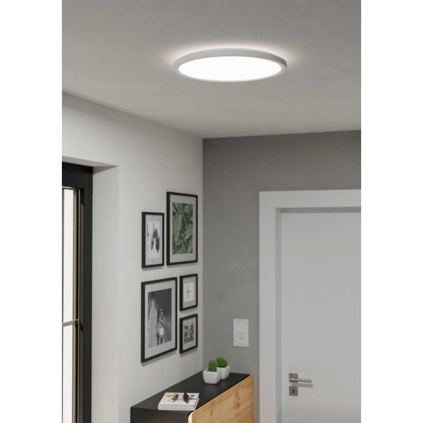 Eglo - Plafón LED de baño LED/18,5W/230V 2700/4000/6500K diá. 38,9 cm IP44 blanco