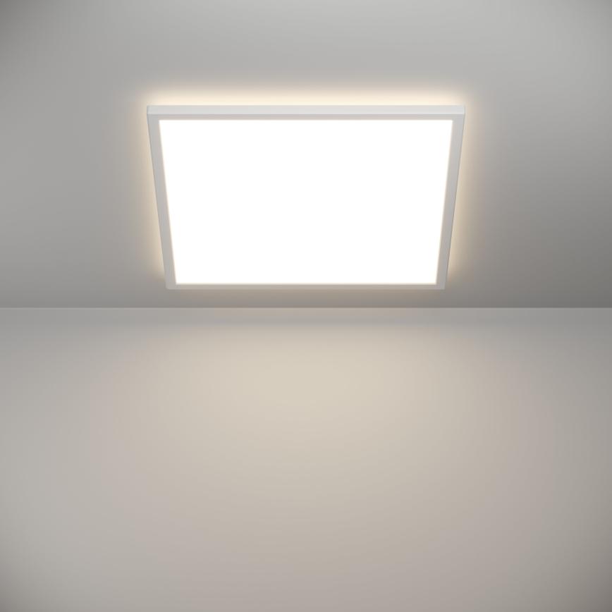 Eglo - Luz de techo LED regulable para baño LED/17W/230V 2700-6500K 50x50 cm IP44 blanco + control remoto
