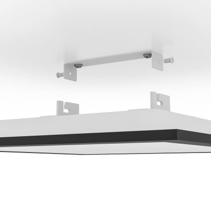Eglo - LED RGBW Luminaria de techo regulable LED/14W/230V 2700-6500K 30x30 cm negra