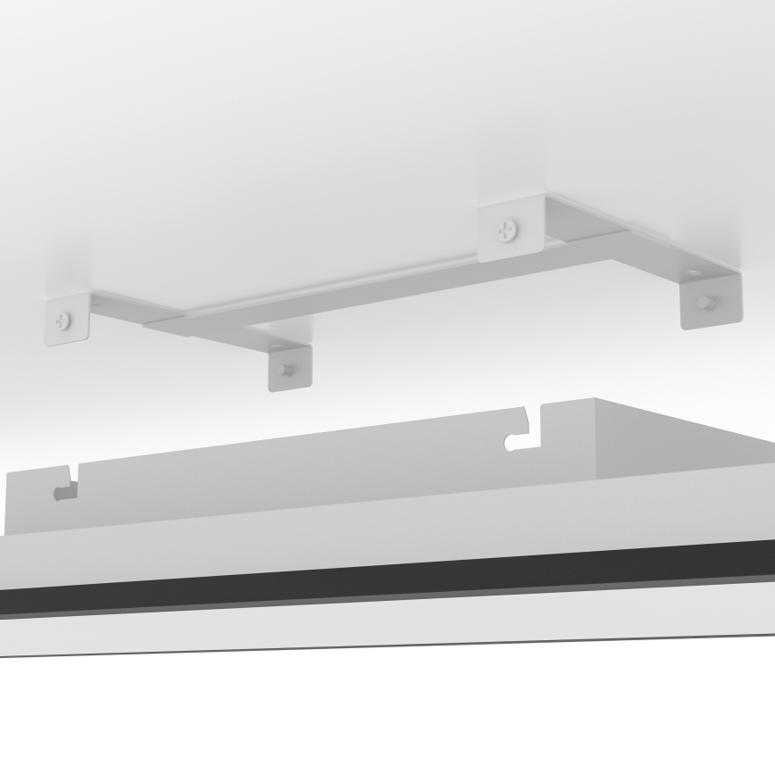 Eglo - Panel LED RGBW regulable montado en superficie LED/34W/230V 2700-6500K 120x30 cm negro