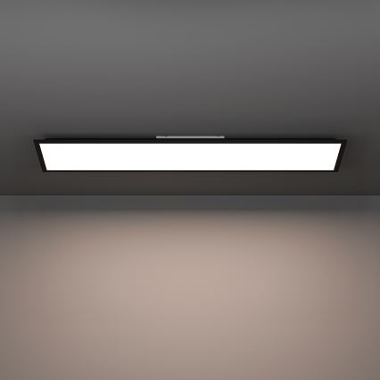 Eglo - Panel LED RGBW regulable montado en superficie LED/34W/230V 2700-6500K 120x30 cm negro