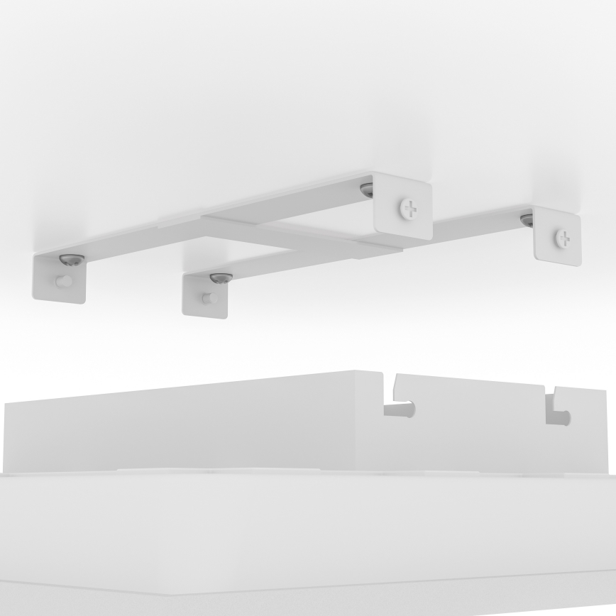 Eglo - LED RGBW lámpara de techo regulable LED/19W/230V 2700-6500K 40x40 cm blanca