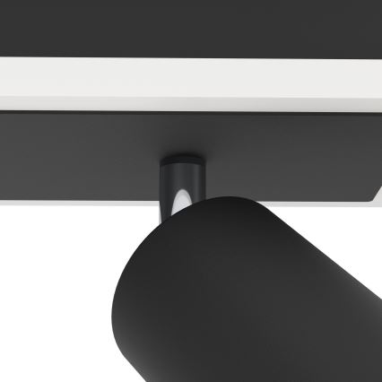 Eglo - Foco LED empotrable LED/12W/230V negro